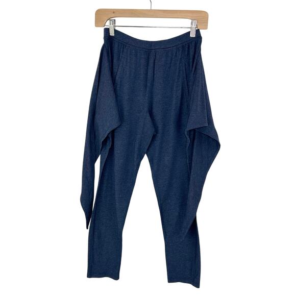 Lululemon Tie One On Pant Heathered Cadet Blue Wrap Yoga Boho Slouchy Women’s 4 - Picture 2 of 7